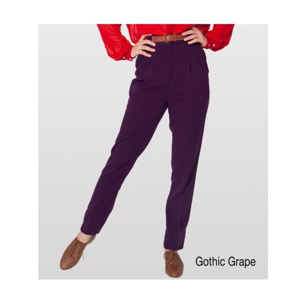 American Apparel | High-Waist Pleated Pants